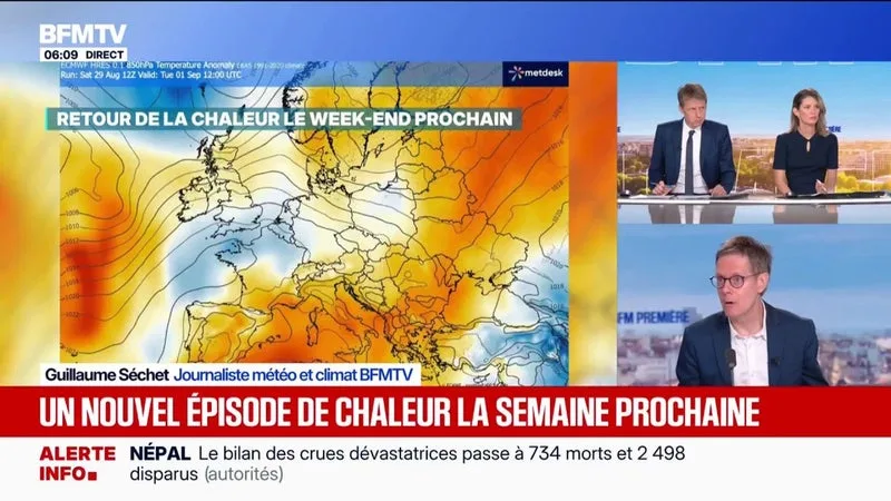 CANICULE: VERS UN NOUVEL ÉPISODE DE CHALEUR EN FRANCE?