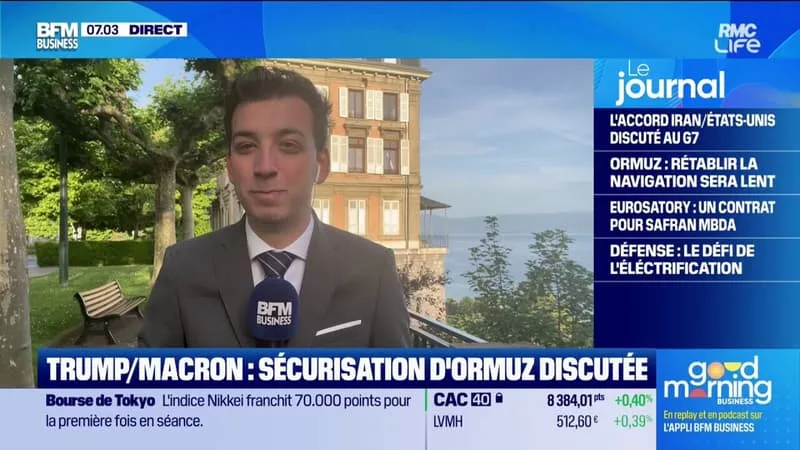 G7 À EVIAN : LA SÉCURISATION D’ORMUZ DISCUTÉE