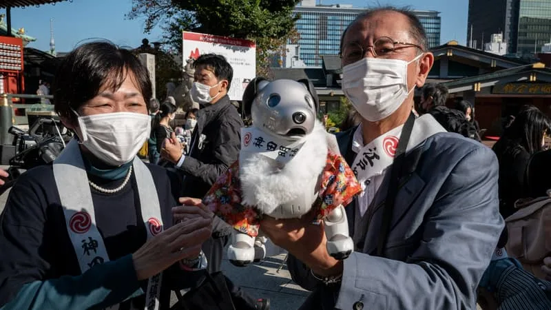 JAPON: 27 ANS APRÈS SON LANCEMENT, SONY VA ARRÊTER LA PRODUCTION DE SON CHIEN DE COMPAGNIE AIBO, PRÉCURSEUR DE LA ROBOTIQUE PERSONNELLE