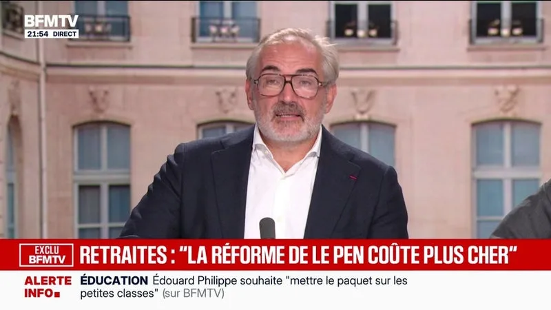 PROJET DU RN SUR LES RETRAITES: « ILS VONT ACCROÎTRE UN DÉFICIT QUI EST DÉJÀ INTENABLE », DÉNONCE ARNAUD PÉRICARD, PORTE-PAROLE HORIZONS