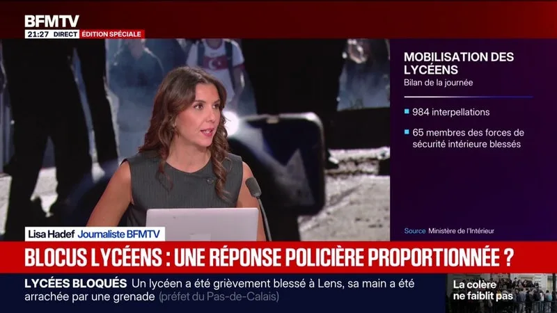MOUVEMENT LYCÉEN: L’IGPN A ÉTÉ SAISIE DE 10 ENQUÊTES