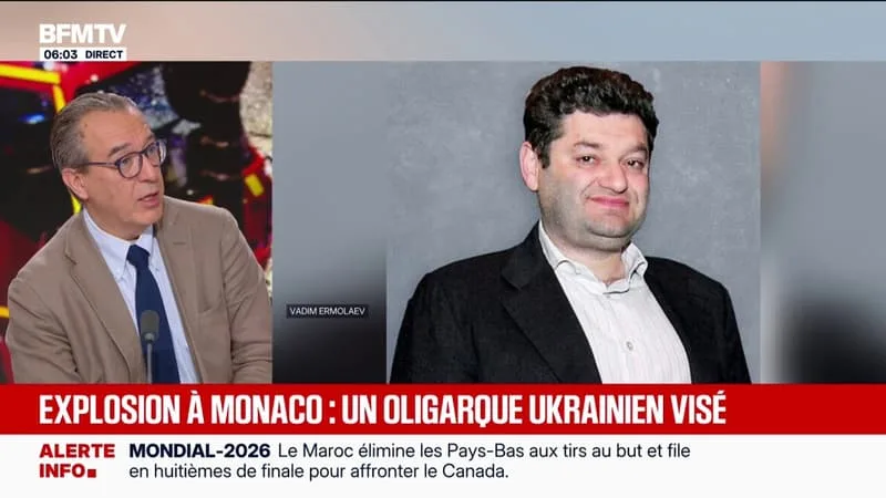 EXPLOSION À MONACO: VADIM ERMOLAEV, UN RICHE OLIGARQUE UKRAINIEN, ÉTAIT VISÉ