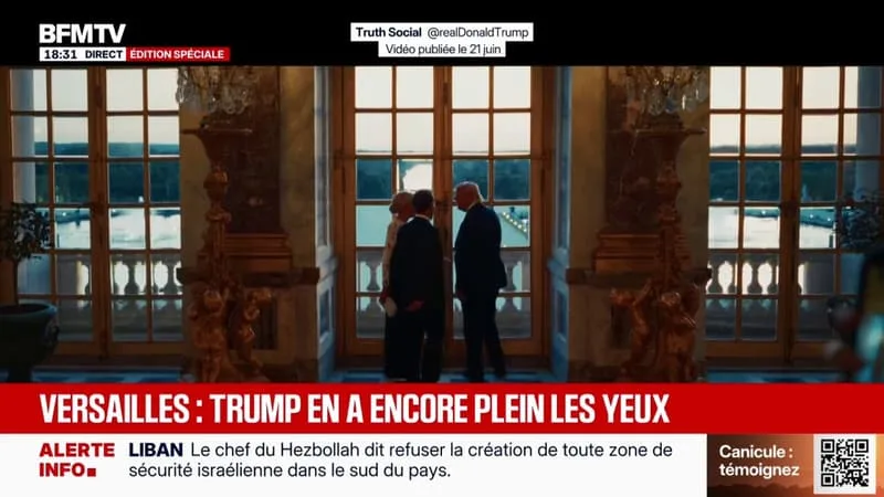 LE CHÂTEAU DE VERSAILLES AURAIT-IL DÛ ACCUEILLIR DONALD TRUMP ?: « C’ÉTAIT EXTRÊMEMENT DÉPLAISANT », ANALYSE BERNARD GUETTA, DÉPUTÉ EUROPÉEN RENEW