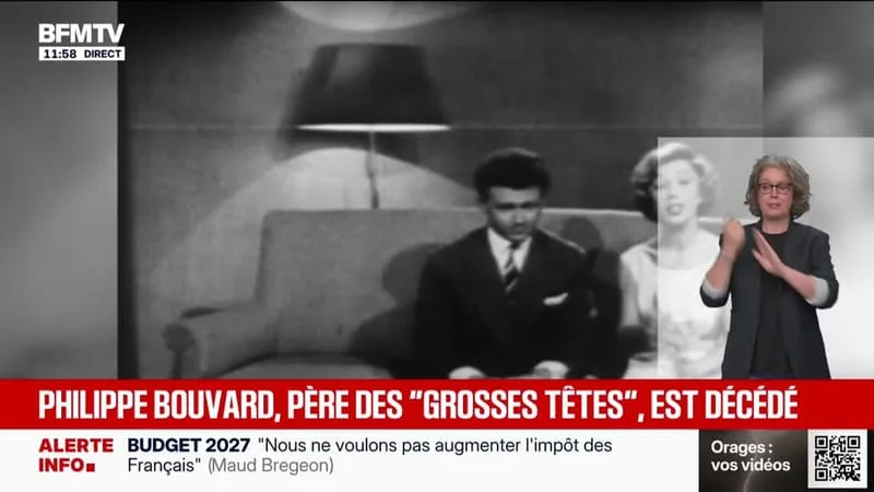 MORT DE PHILIPPE BOUVARD: RETOUR SUR LA CARRIÈRE DU PÈRE DES « GROSSES TÊTES »