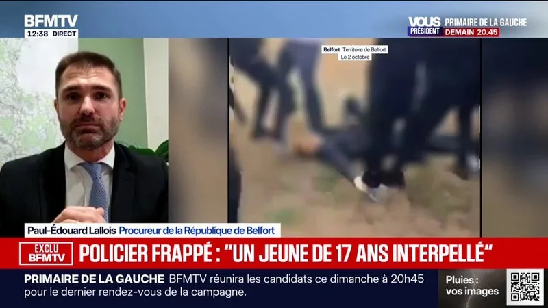 POLICIER AGRESSÉ À BELFORT: « LES AGRESSEURS, POUR PLUSIEURS D’ENTRE EUX, SONT FORMELLEMENT IDENTIFIÉS », ANNONCE LE PROCUREUR DE LA RÉPUBLIQUE À BFMTV