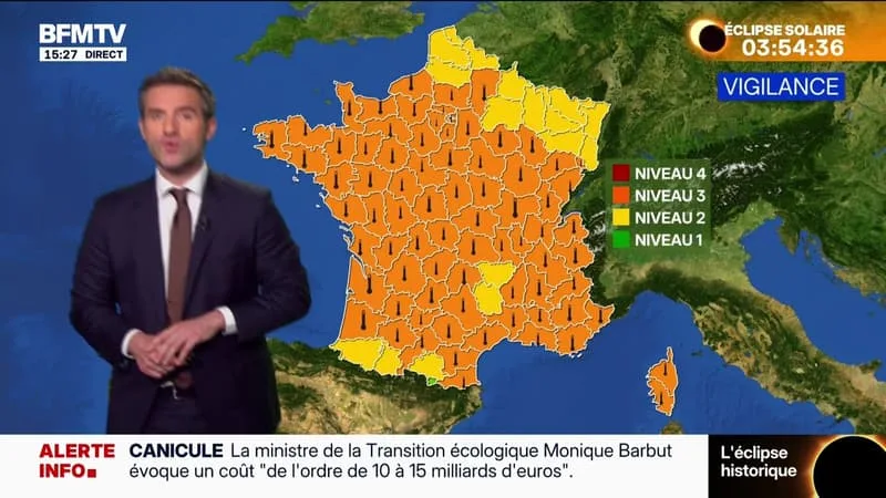 LA MÉTÉO POUR CE JEUDI 13 AOÛT 2026