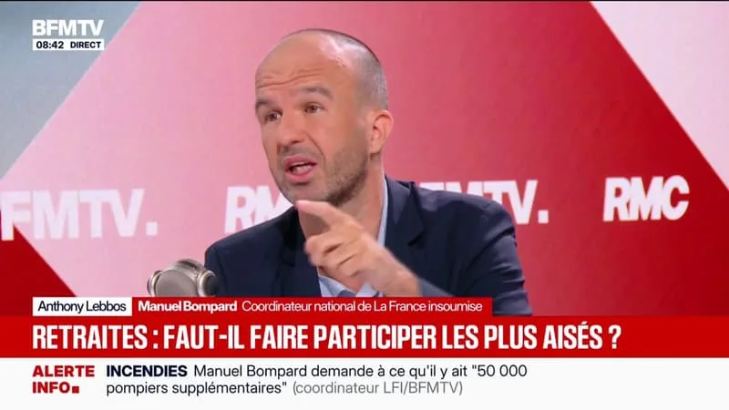 MANUEL BOMPARD: « JE SUIS POUR QUE LES FRANÇAIS LES PLUS AISÉS CONTRIBUENT DAVANTAGE (…) JE NE SUIS PAS D’ACCORD AVEC LE FAIT QUE LE GOUVERNEMENT CIBLE UNIQUEMENT LA CATÉGORIE DES RETRAITÉS »