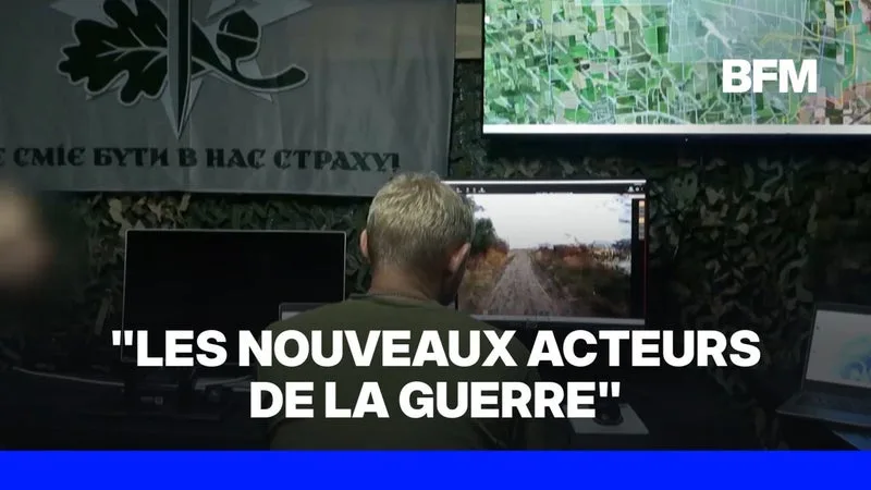 GUERRE EN UKRAINE: LES DRONES TERRESTRES EN PREMIÈRE LIGNE SUR LE FRONT
