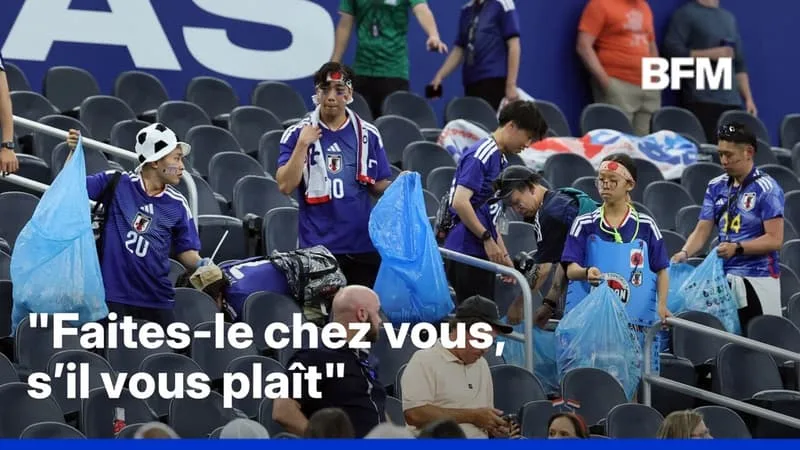 MONDIAL 2026: LES JAPONAIS ACCUSÉS DE MOINS FAIRE LE MÉNAGE CHEZ EUX QUE DANS LES STADES