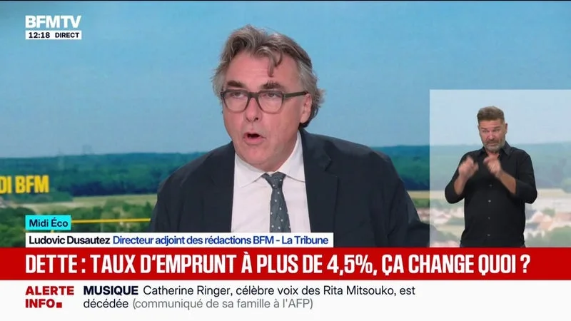 ÉDITO – DETTE: LA FRANCE EMPRUNTE À PLUS DE 4,5%