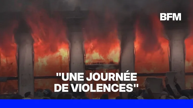 MANIFESTATIONS DU 17 OCTOBRE: LE RÉCIT D’UNE JOURNÉE DE VIOLENCES DANS DE NOMBREUSES VILLES