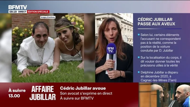 AVEUX DE CÉDRIC JUBILLAR: « IL Y A UN DEVOIR DE VÉRITÉ POUR LES PROCHES », AFFIRME PAULINE RONGIER, AVOCATE DE LA MEILLEURE AMIE DE DELPHINE JUBILLAR