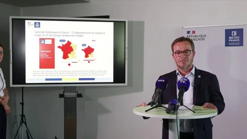 CANICULE: MÉTÉO-FRANCE ALERTE SUR UN ÉPISODE « D’UNE SÉVÉRITÉ EXCEPTIONNELLE » ET « AU MOINS ÉQUIVALENT » À LA CANICULE D’AOÛT 2003