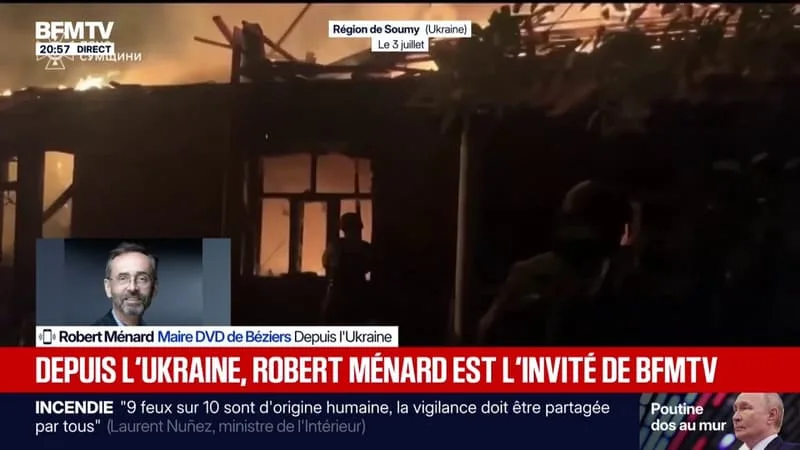 GUERRE EN UKRAINE: « ILS SONT CAPABLES DE TOUCHER LES FORCES RUSSES OÙ ILS VEULENT », RAPPORTE ROBERT MÉNARD, MAIRE DVD DE BÉZIERS, PRÉSENT EN UKRAINE