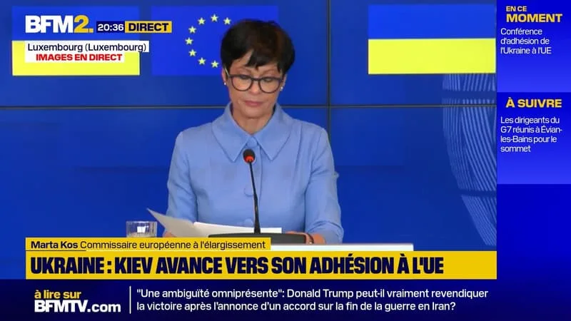 « NOUS NE FAISONS AUCUNE FAVEUR À L’UKRAINE »: LA COMMISSION EUROPÉENNE DIT AVOIR « FRANCHI » UNE ÉTAPE IMPORTANTE POUR UNE ADHÉSION DE L’UKRAINE À L’UE