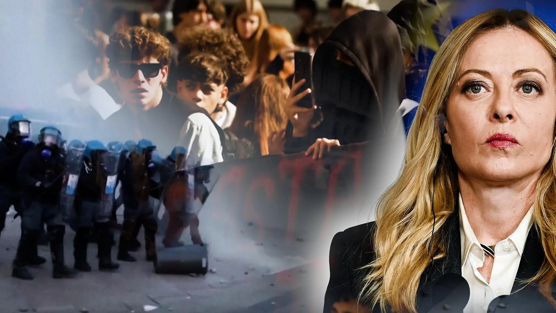 EN ITALIE, LA RÉPONSE MARTIALE DE GIORGIA MELONI FACE AUX MANIFESTATIONS CONTRE LA « VIE CHÈRE »