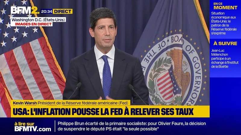 AUX ÉTATS-UNIS, L’INFLATION EST « TROP ÉLEVÉE, DEPUIS TROP LONGTEMPS », DIT LE PRÉSIDENT DE LA FED