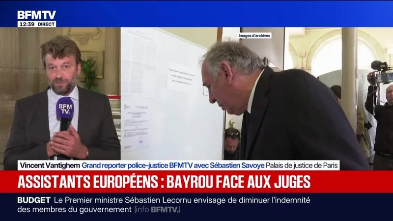 PROCÈS EN APPEL DE FRANÇOIS BAYROU: RELAXÉ EN PREMIÈRE INSTANCE, LE PRÉSIDENT DU MODEM COMPARAÎT DANS L’AFFAIRE DITE « DES ASSISTANTS PARLEMENTAIRES » DU PARLEMENT EUROPÉEN
