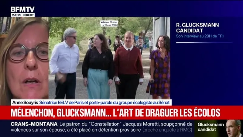 L’APPEL DE RAPHAËL GLUCKSMANN AUX ÉCOLOGISTES: « NOUS NOTRE PARI, DEPUIS LE DÉBUT C’EST DE RÉCONCILIER LES GAUCHES », DÉCLARE ANNE SOUYRIS, PORTE-PAROLE DU GROUPE ÉCOLOGISTE AU SÉNAT