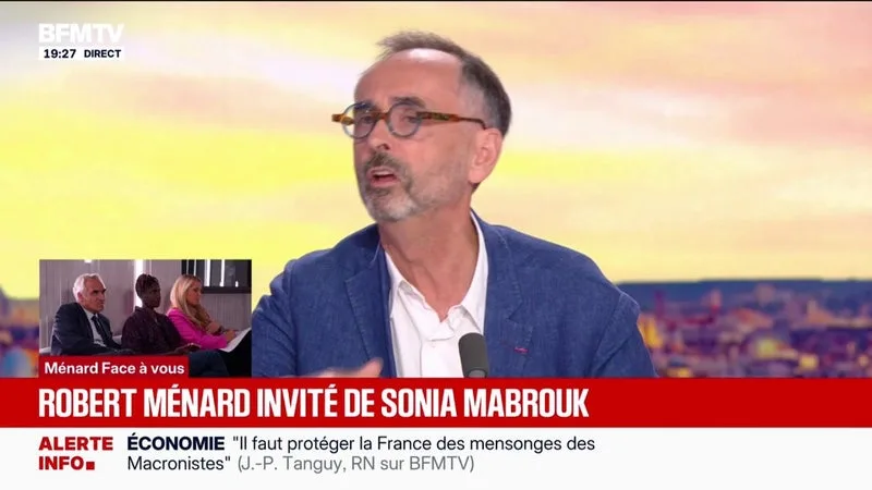 ROBERT MÉNARD, MAIRE DVD DE BÉZIERS, DÉNONCE « LE DOUBLE LANGAGE » DE LFI