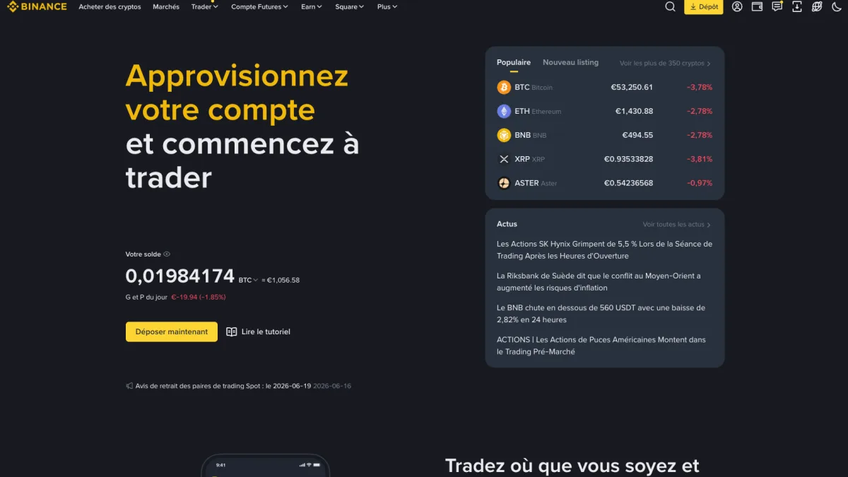 BINANCE QUITTE LA FRANCE AU 1ER JUILLET : CE QU’IL FAUT FAIRE DE VOS CRYPTOS