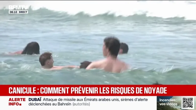 CANICULE: FACE AUX FORTES CHALEURS, DES MOYENS DE PRÉVENTION MIS EN PLACE POUR ÉVITER LES NOYADES