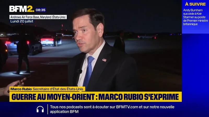 DÉTROIT D’ORMUZ: MARCO RUBIO EXHORTE LES AUTRES PAYS À FAIRE PRESSION SUR L’IRAN