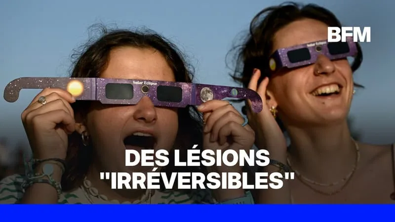 QUE FAIRE SI VOUS AVEZ REGARDÉ L’ÉCLIPSE SOLAIRE SANS LUNETTES ?