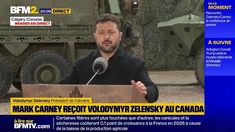GUERRE EN UKRAINE: VOLODYMYR ZELENSKY DIT PRÉVOIR DE RENCONTRER DONALD TRUMP FIN SEPTEMBRE À NEW YORK
