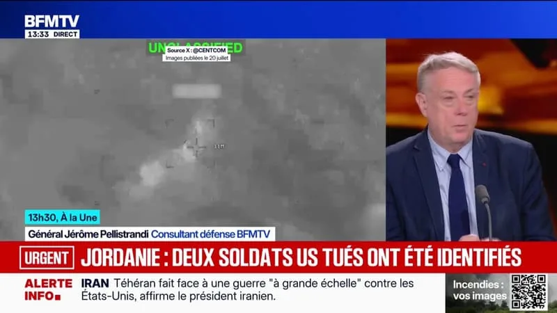 GUERRE AU MOYEN-ORIENT: LES DEUX SOLDATS AMÉRICAINS TUÉS EN JORDANIE OFFICIELLEMENT IDENTIFIÉS