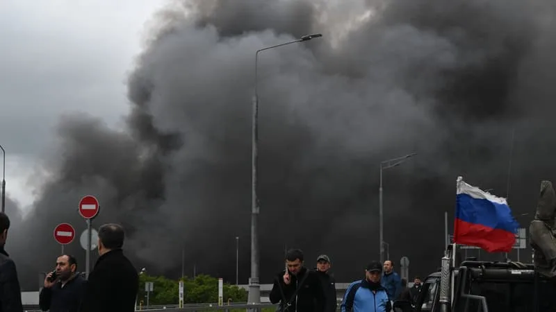 AU MOINS TROIS MORTS DANS DES FRAPPES DE DRONES UKRAINIENS EN RUSSIE, LA VILLE DE SÉBASTOPOL PRIVÉE D’ÉLECTRICITÉ