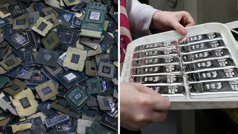 IL N’Y A PAS QUE DES LINGOTS DANS LES COFFRES DE LA BANQUE D’ANGLETERRE: LES VIEUX TÉLÉPHONES BRITANNIQUES CACHENT DE L’OR DANS LEURS CIRCUITS (ET L’INSTITUTION EN FAIT DES BIJOUX)