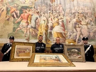 CÉZANNE, RENOIR, MATISSE… TROIS CHEFS-D’ŒUVRE ESTIMÉS À 9 MILLIONS D’EUROS RETROUVÉS PAR LES CARABINIERS EN ITALIE