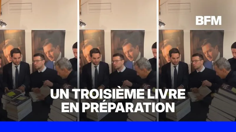 JORDAN BARDELLA A PERÇU PLUS D’UN MILLION D’EUROS DE DROITS D’AUTEUR EN DEUX ANS GRÂCE À SES LIVRES
