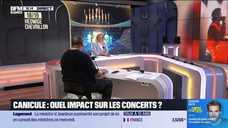 CANICULE : QUEL IMPACT SUR LES CONCERTS ?