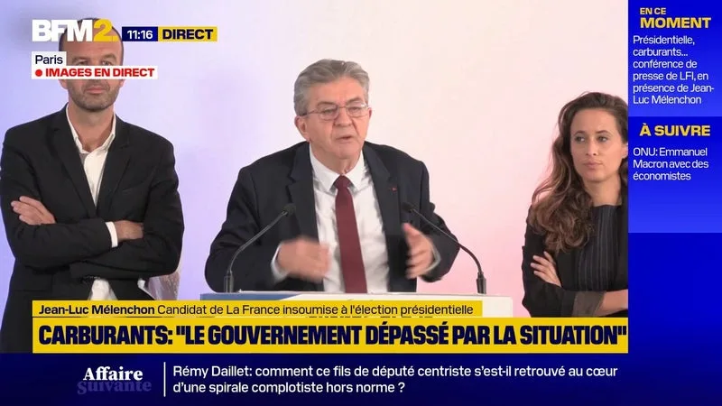 « QU’ON NE NOUS DISE PAS QUE TOTAL S’ÉCROULERAIT AUSSITÔT »: JEAN-LUC MÉLENCHON DÉFEND LE BLOCAGE DES MARGES DES RAFFINEURS