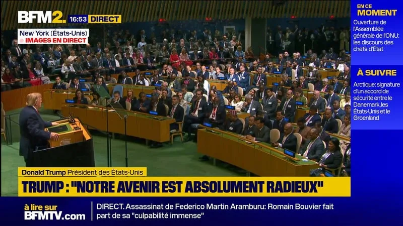 « CE RÉGIME TOMBERA »: LA DÉLÉGATION CUBAINE QUITTE LA SALLE LORS DU DISCOURS DE DONALD TRUMP À L’ONU
