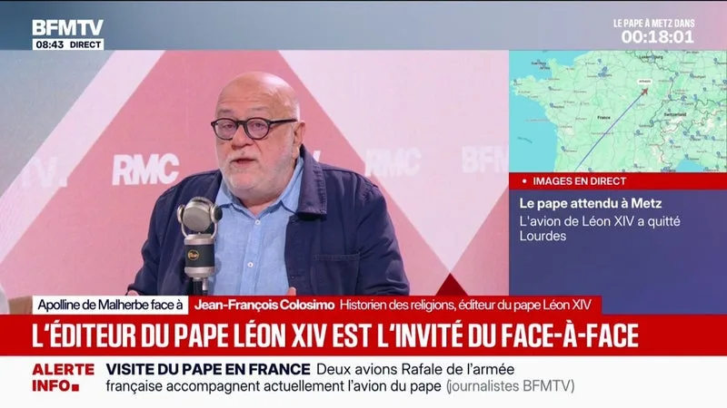 VISITE DU PAPE: « LA MOSELLE EST UNE TERRE DE SOUFFRANCE, LA TERRE DE ROBERT SCHUMAN », EXPLIQUE L’HISTORIEN DES RELIGIONS JEAN-FRANÇOIS COLOSIMO