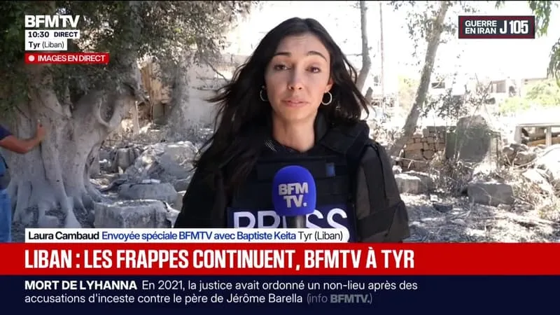 GUERRE AU MOYEN-ORIENT: BFMTV SUR UN SITE PROTÉGÉ PAR L’UNESCO À TYR