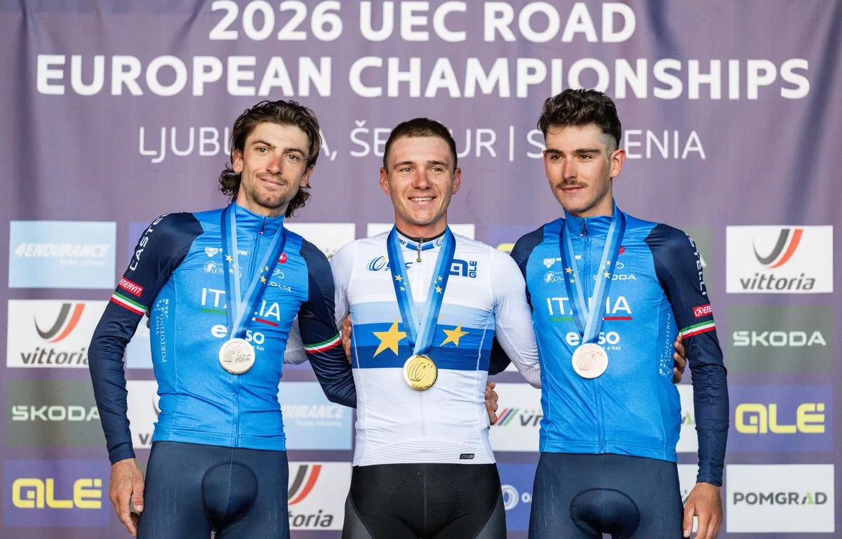 CHAMPIONNATS D’EUROPE DE CYCLISME : LES CLASSEMENTS APRÈS LA COURSE EN LIGNE HOMMES