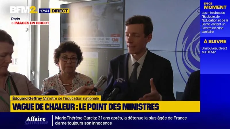 VAGUE DE CHALEUR: L’ÉDUCATION NATIONALE ÉVOQUE LA POSSIBILITÉ DE FERMETURE DE CERTAINS ÉTABLISSEMENTS