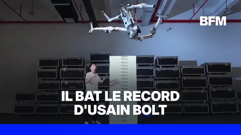 « SUPERMAN »: CE NOUVEAU ROBOT DE L’ENTREPRISE CHINOISE UNITREE FAIT DES SAUTS DE 2 MÈTRES ET ATTEINT 45,6 KM/H
