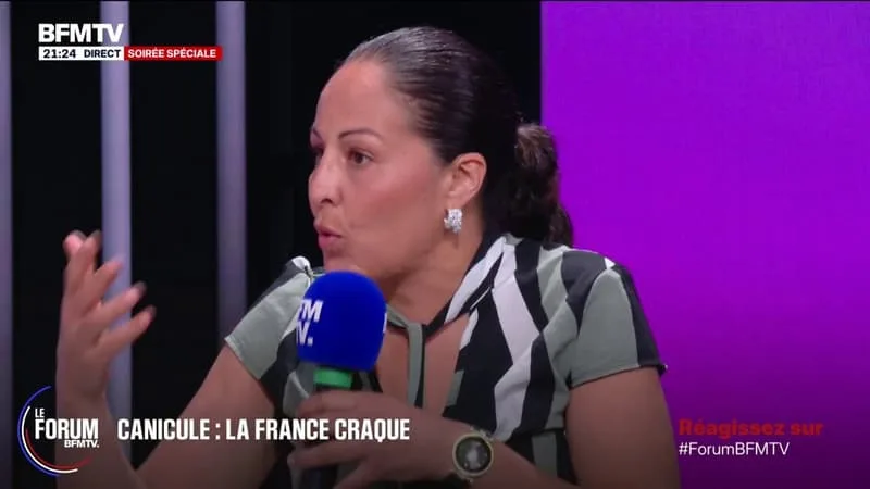 FORUM BFMTV – SAFIA, INFIRMIÈRE: « IL N’Y A MÊME PAS DE BONBONNES À EAU DANS CERTAINS LIEUX PUBLICS »