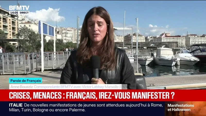 « C’EST IMPORTANT DE DÉFENDRE NOS DROITS »: À MARSEILLE, LES HABITANTS DIVISÉS SUR LA MANIFESTATION DU 31 OCTOBRE