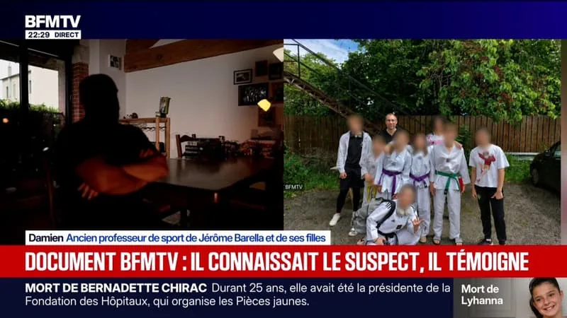 « DANS LE CLUB, SON COMPORTEMENT ÉTAIT UN PEU PARTICULIER »: LE TÉMOIGNAGE DE L’ANCIEN PROFESSEUR DE SPORT DE JÉRÔME BARELLA ET DE SES FILLES