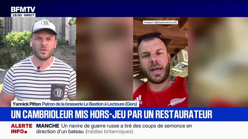 CAMBRIOLAGE D’UN RESTAURANT DANS LE GERS: « J’AVAIS CE SENTIMENT DE COLÈRE ET D’INJUSTICE », ASSURE YANNICK PITTON, RESTAURATEUR CAMBRIOLÉ