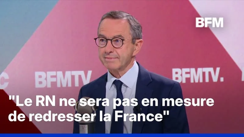 POUR BRUNO RETAILLEAU, MARINE LE PEN OU JORDAN BARDELLA, « ÇA NE CHANGE RIEN »