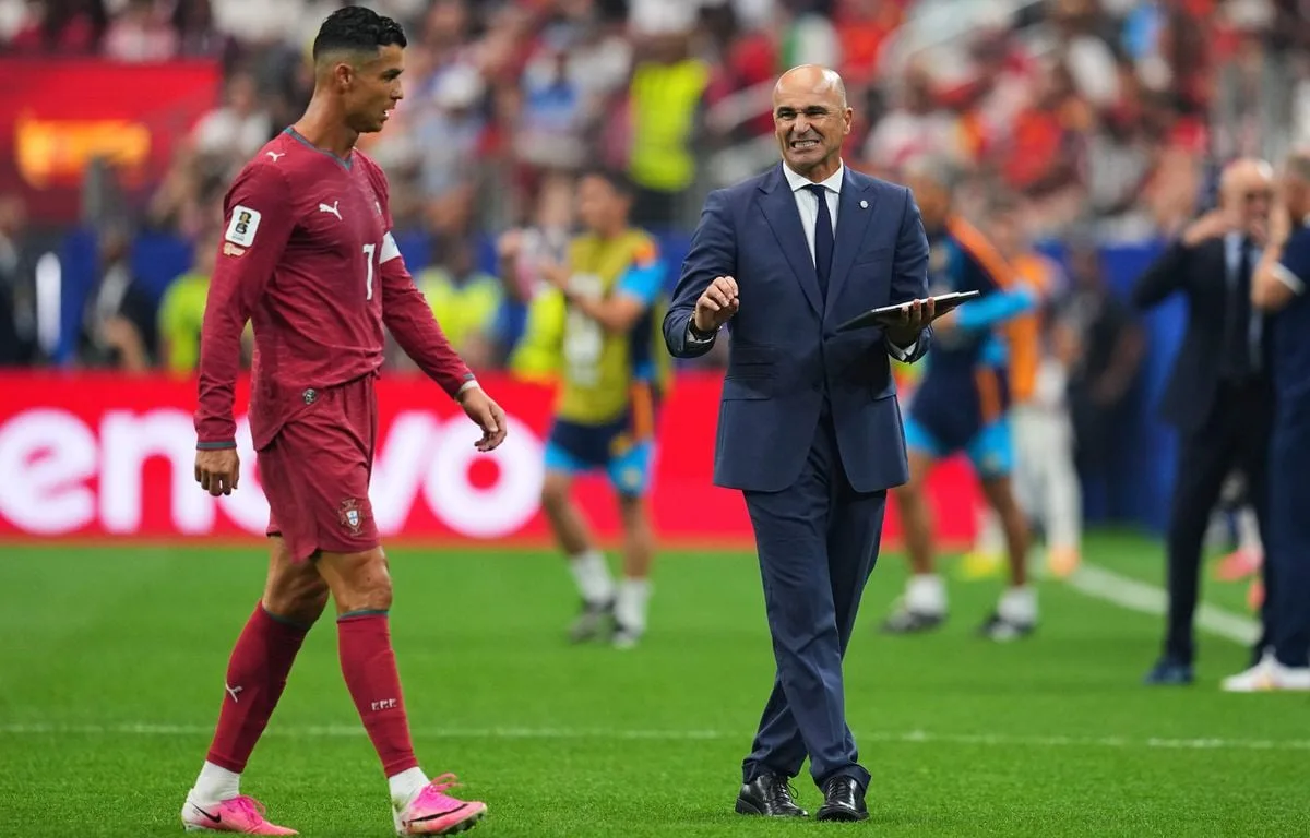 PORTUGAL-ESPAGNE : FIN DE LA PRISE D’OTAGES À DALLAS, ROBERTO MARTINEZ ET CRISTIANO RONALDO ONT (ENFIN) DÉPOSÉ LES ARMES