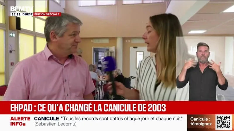 CLIMATISATION, ADAPTATION DES REPAS, TRAVAUX… LES EHPAD S’ADAPTENT FACE À LA CANICULE