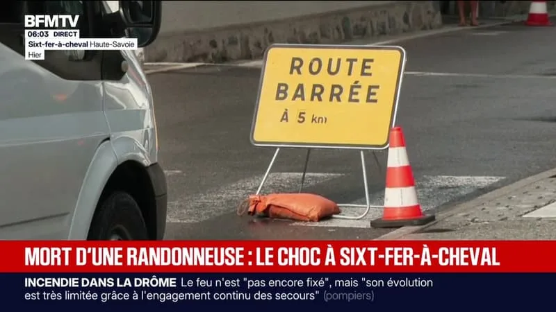 LE CORPS DE LA FEMME PORTÉE DISPARUE APRÈS UNE COULÉE DE BOUE EN HAUTE-SAVOIE RETROUVÉ